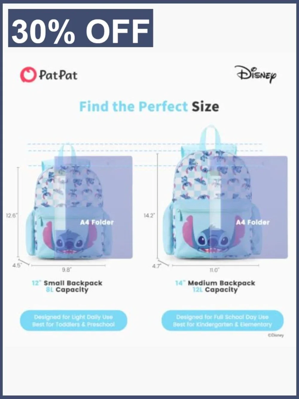 Disney Stitch Backpack 12